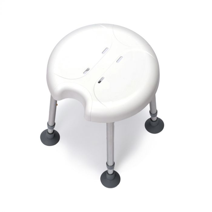 Shower Stool Delphi Plus (with one hygiene opening)